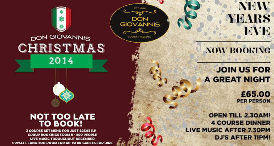 Don Giovannis Manchester