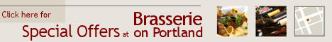 CLICK HERE for special offers at Brasserie On Portland