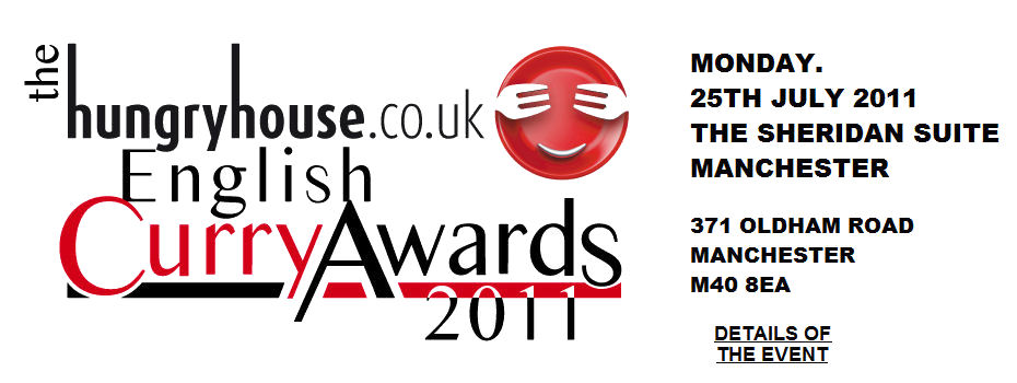 The English Curry Awards 2011