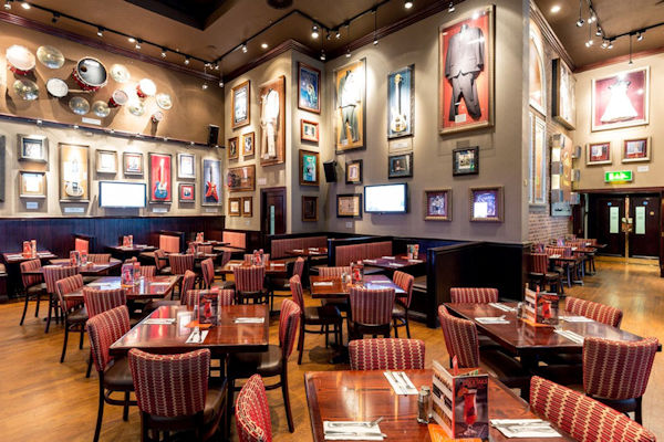 Best steaks Manchester restaurants - Hard Rock Cafe