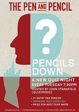 Manchester Restaurants - The Pen & Pencil