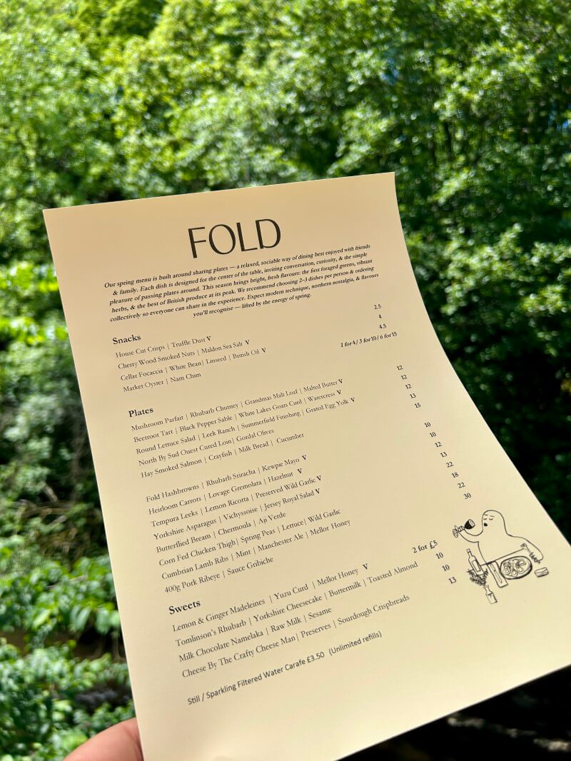 Fold - Menu Preview June 2025