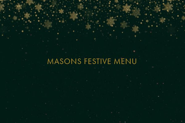 Christmas 2022 Offers Restaurants in Manchester - Masons
