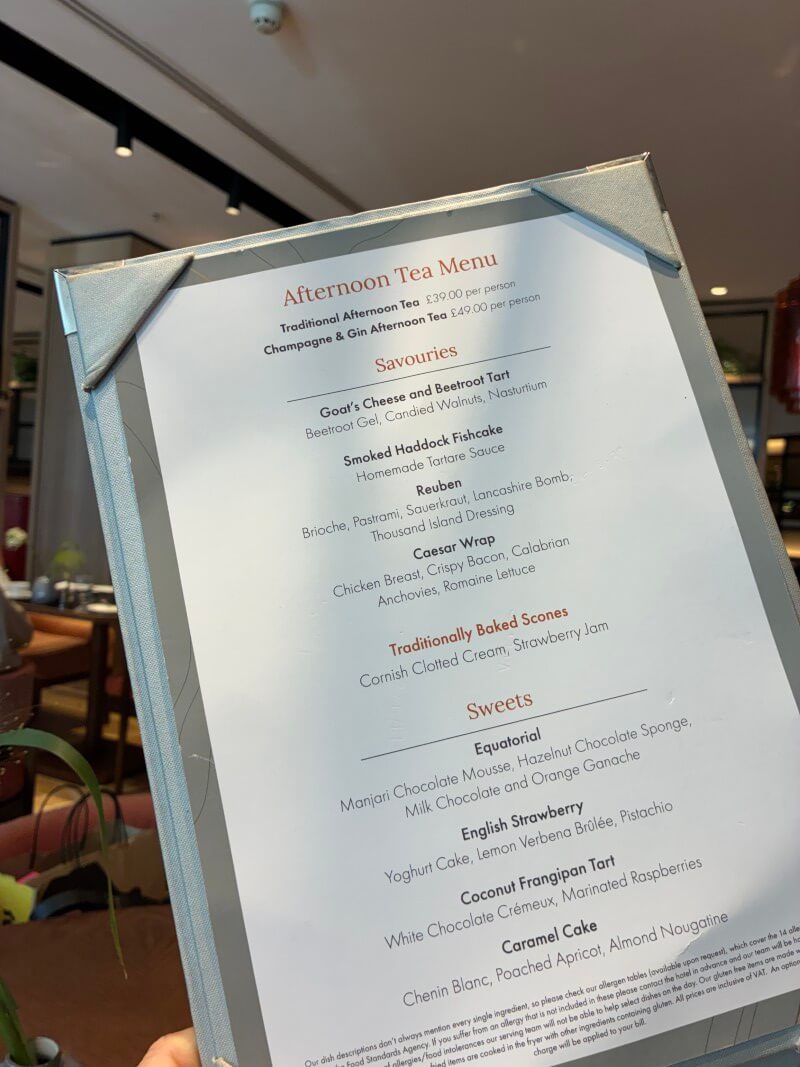 River Restaurant - Afternoon Tea Aug 2026