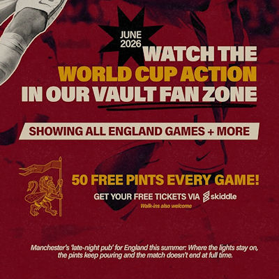 World Cup 2026 in Manchester Bars - Refuge Manchester