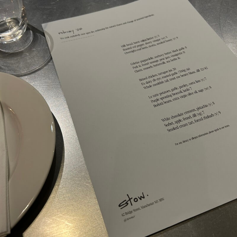 Stow Manchester - Review February 25