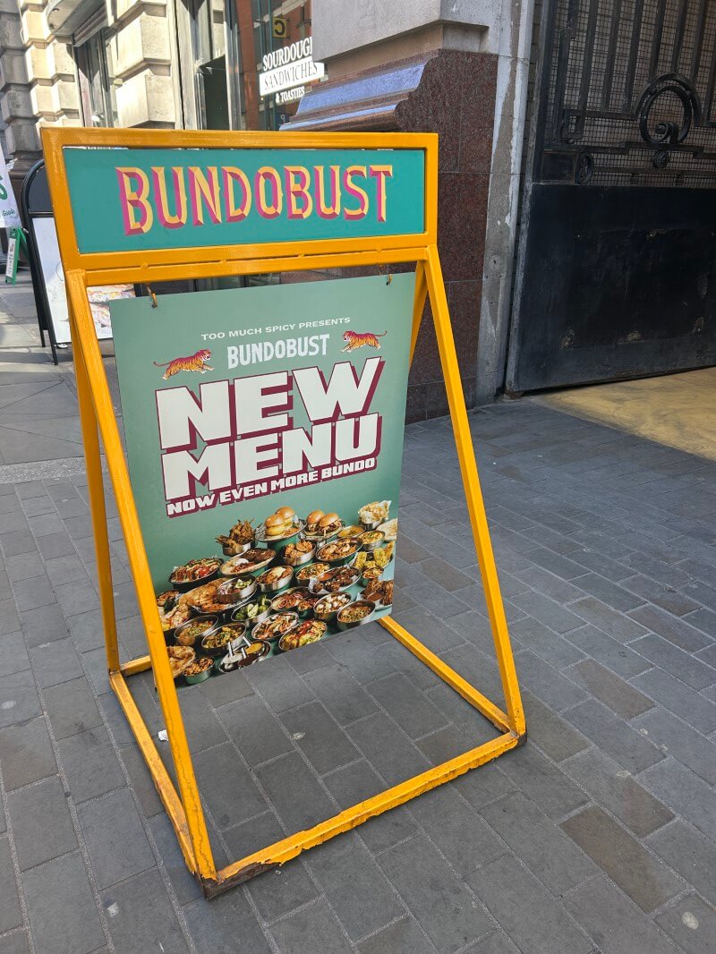 Bundobust Menu Preview - April 26