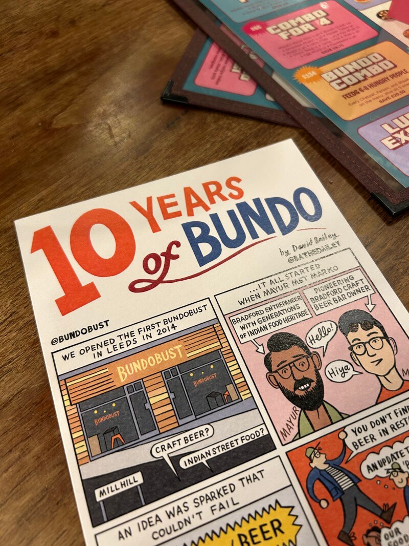 Bundobust Menu Preview - April 26