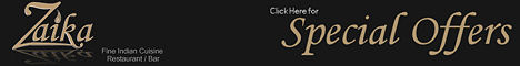 Click here for special offers and events at Zaika Manchester