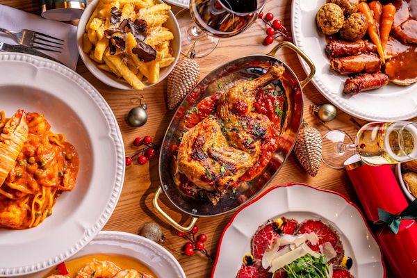 Christmas 2026 Offers Restaurants in Manchester - Italiana Fifty Five Great Northern