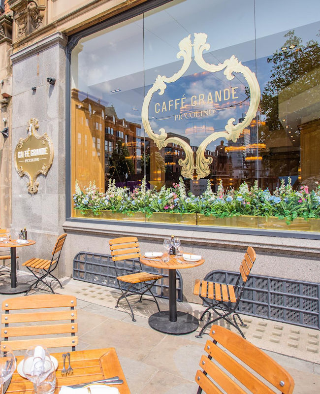 Piccolino Caffe Grande Restaurant Manchester 