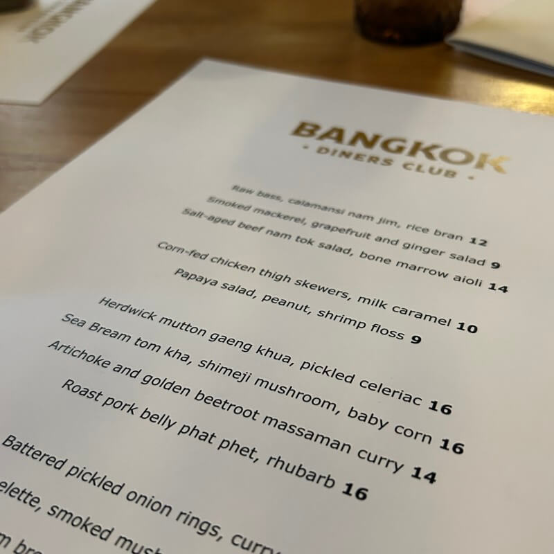 Bangkok Diners Club - Preview April 25