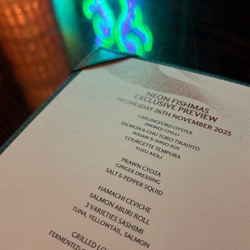 Sexy Fish - Menu Preview July 2024