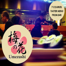 Umezushi Japanese Restaurant Manchester