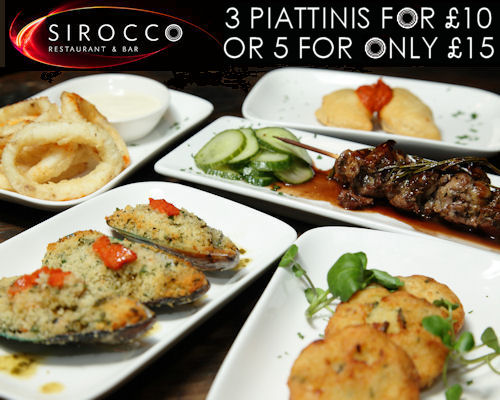 Sirocco Restaurant Manchester